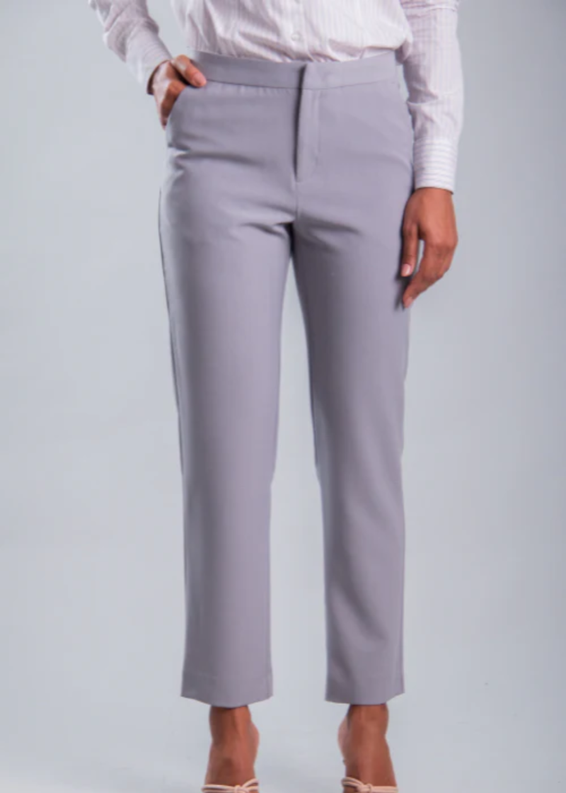 CALÇA FEMININA TAUPE SPAN